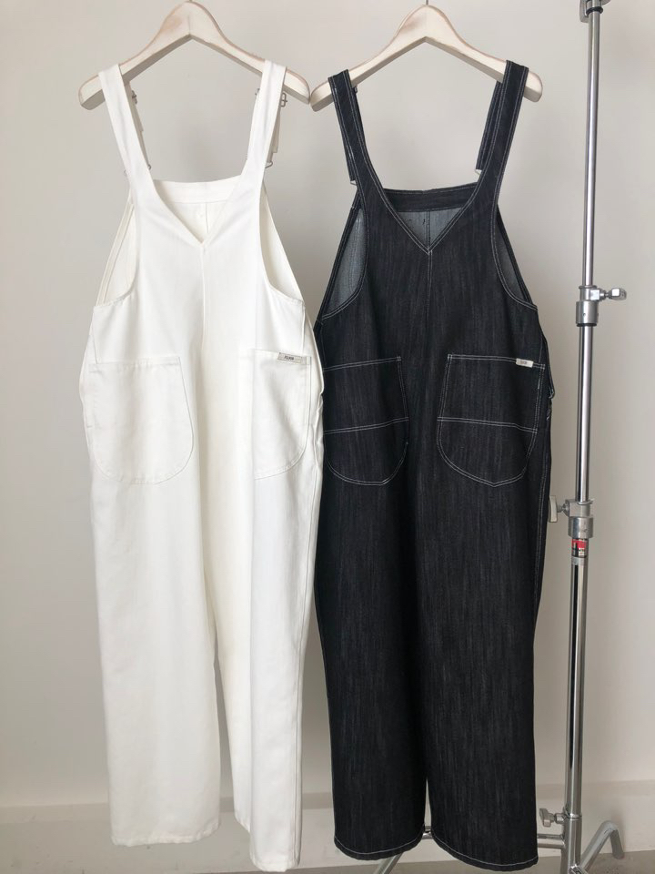FLOOR韓國直郵東大門代購女裝新品真品24春夏職業熱賣背帶褲DRESS ROOM背帶褲