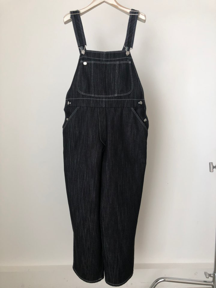FLOOR韓國直郵東大門代購女裝新品真品24春夏職業熱賣背帶褲DRESS ROOM背帶褲圖色2