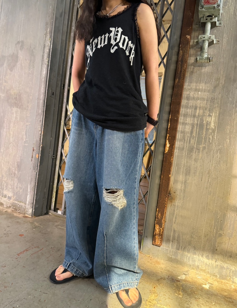 FRANC直郵韓國代購女裝新款24春夏人氣職業時尚真品吊帶背心FRANC吊帶/背心