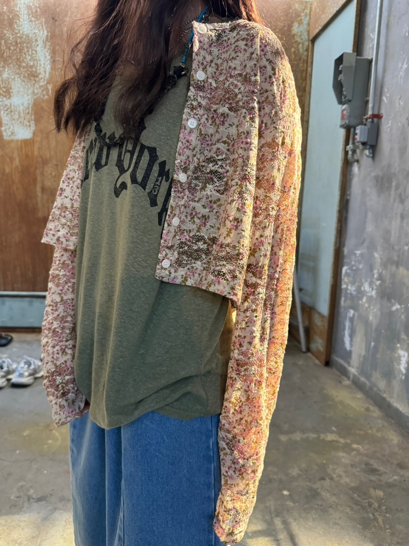 FRANC直郵韓國代購女裝新款真品時尚推薦熱賣24春夏襯衫蕾絲衫FRANC襯衫/蕾絲衫