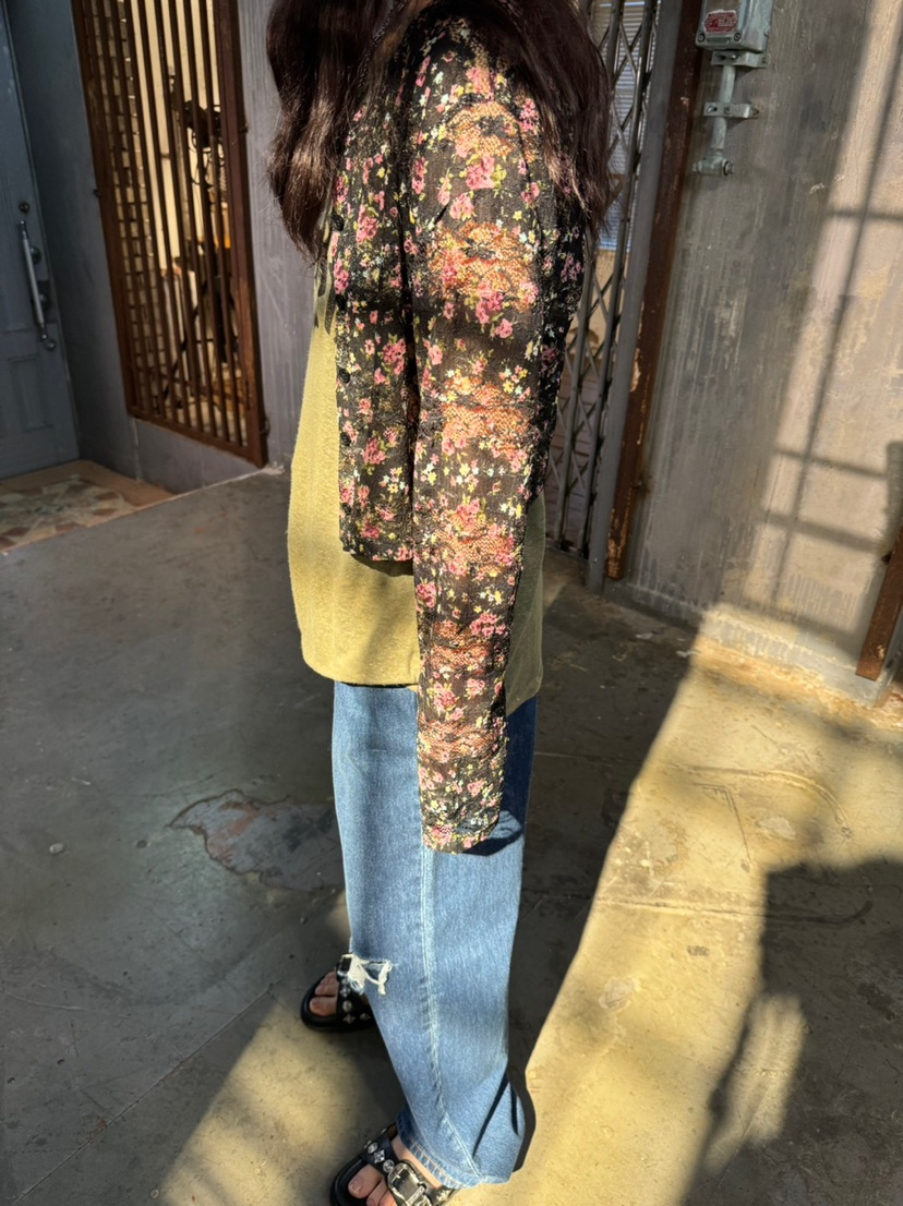 FRANC直郵韓國代購女裝新款真品時尚推薦熱賣24春夏襯衫蕾絲衫FRANC襯衫/蕾絲衫