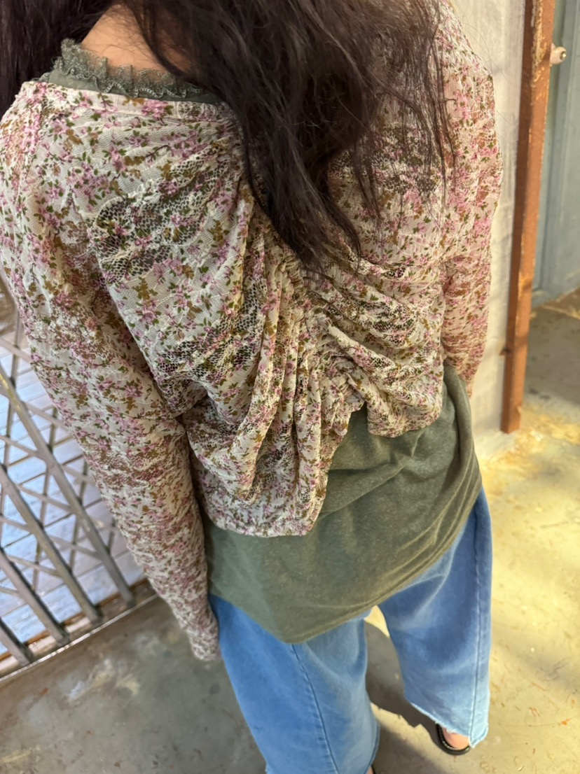 FRANC直郵韓國代購女裝新款真品時尚推薦熱賣24春夏襯衫蕾絲衫FRANC襯衫/蕾絲衫