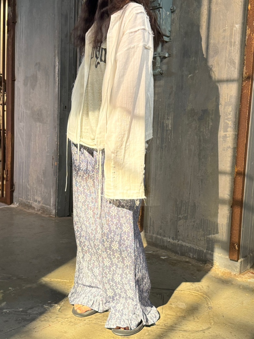 FRANC直郵韓國代購女裝新款時尚熱賣人氣24春夏推薦牛仔褲FRANC牛仔褲