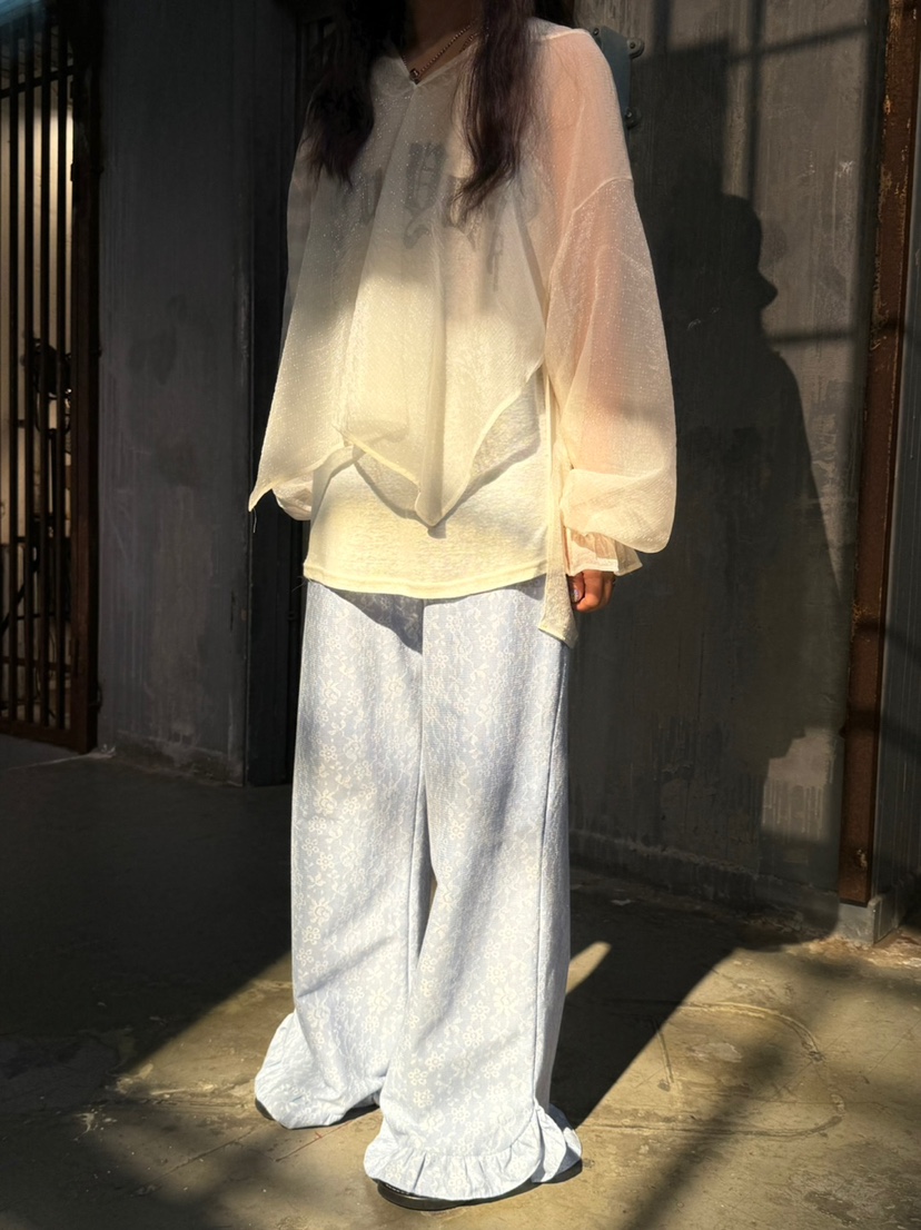 FRANC直郵韓國代購女裝新款時尚熱賣人氣24春夏推薦牛仔褲FRANC牛仔褲