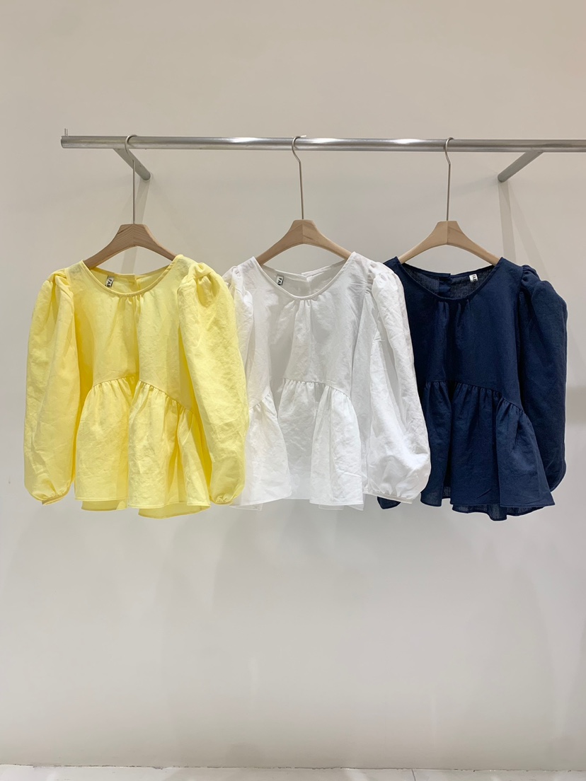 FABRIC韓國直郵東大門實拍女裝新款24春夏熱賣襯衫蕾絲衫FABRIC襯衫/蕾絲衫