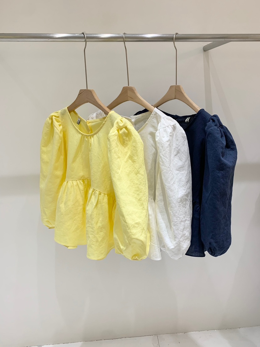 FABRIC韓國直郵東大門實拍女裝新款24春夏熱賣襯衫蕾絲衫FABRIC襯衫/蕾絲衫