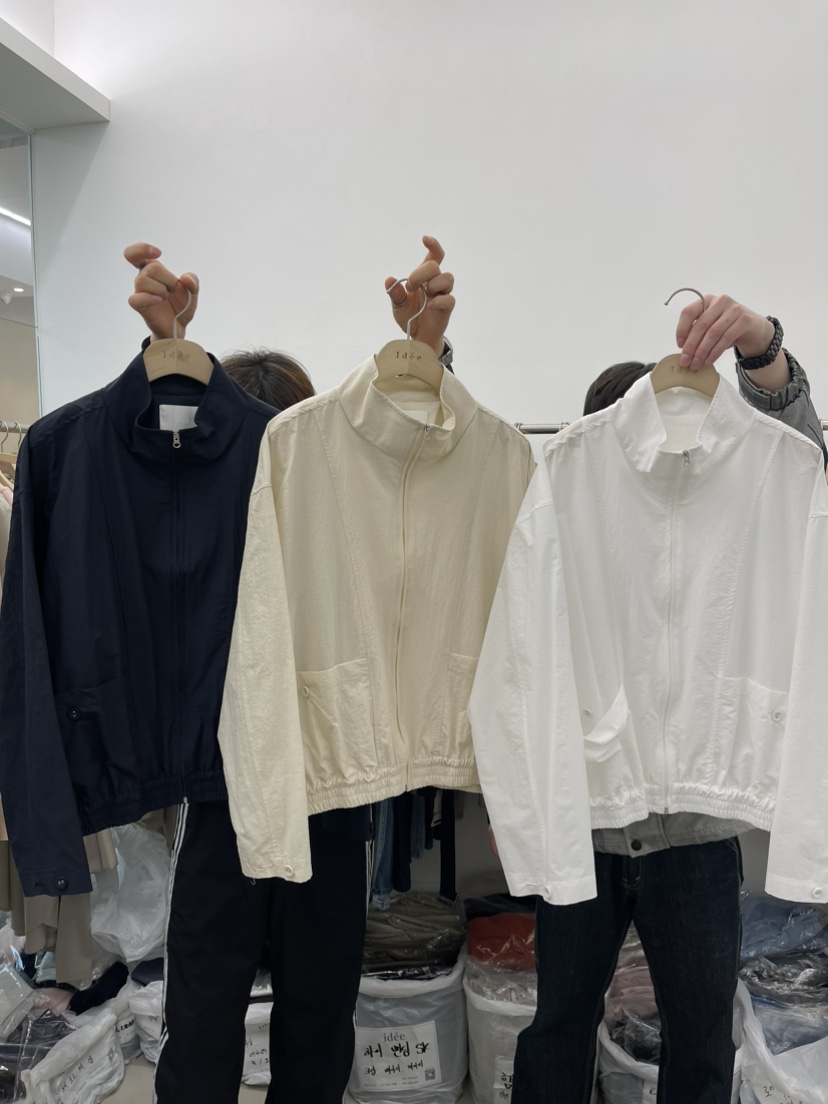 idee韓國直郵東大門實拍女裝新品休閑真品時尚熱賣人氣夾克IDEE-A夾克