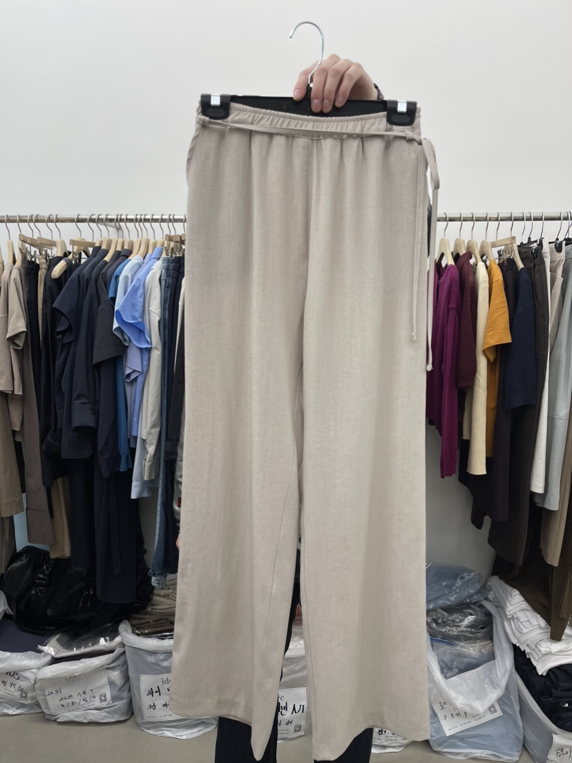 idee直郵韓國代購女裝新品時尚熱賣真品職業人氣24春夏休閑褲IDEE-A休閑褲圖色1