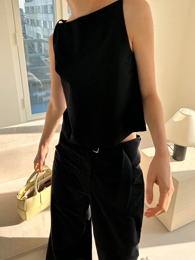ME MO韓國直郵女裝新款休閑時尚人氣24春夏熱賣吊帶背心ME MO吊帶/背心