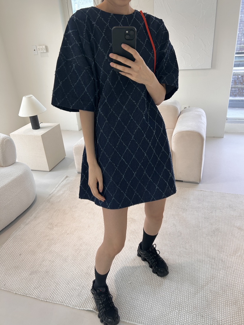 ME MO韓國直郵東大門實拍女裝新款24春夏人氣真品連衣裙ME MO連衣裙