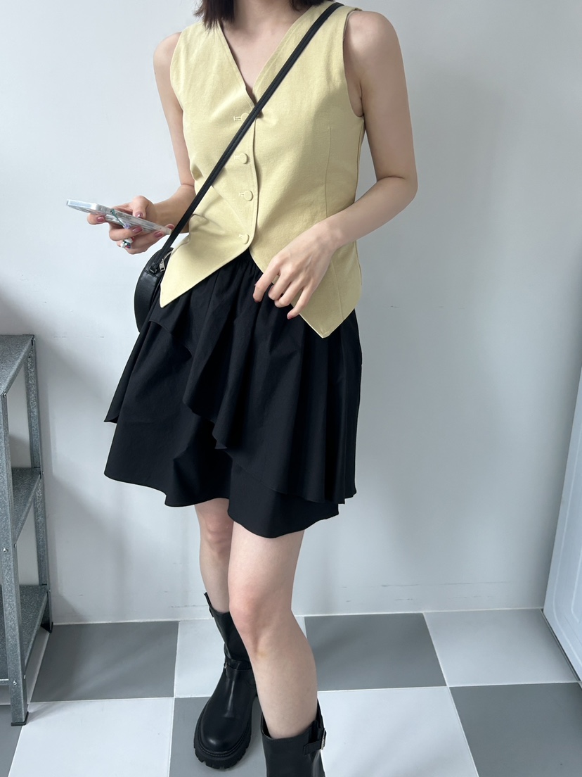 RE:OPENING韓國直郵東大門代購女裝新款時尚熱賣人氣真品短裙RE:OPENING短裙