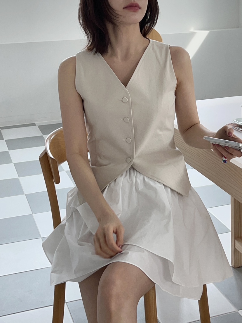 RE:OPENING直郵韓國代購女裝新款人氣休閑熱賣時尚推薦馬甲RE:OPENING馬甲