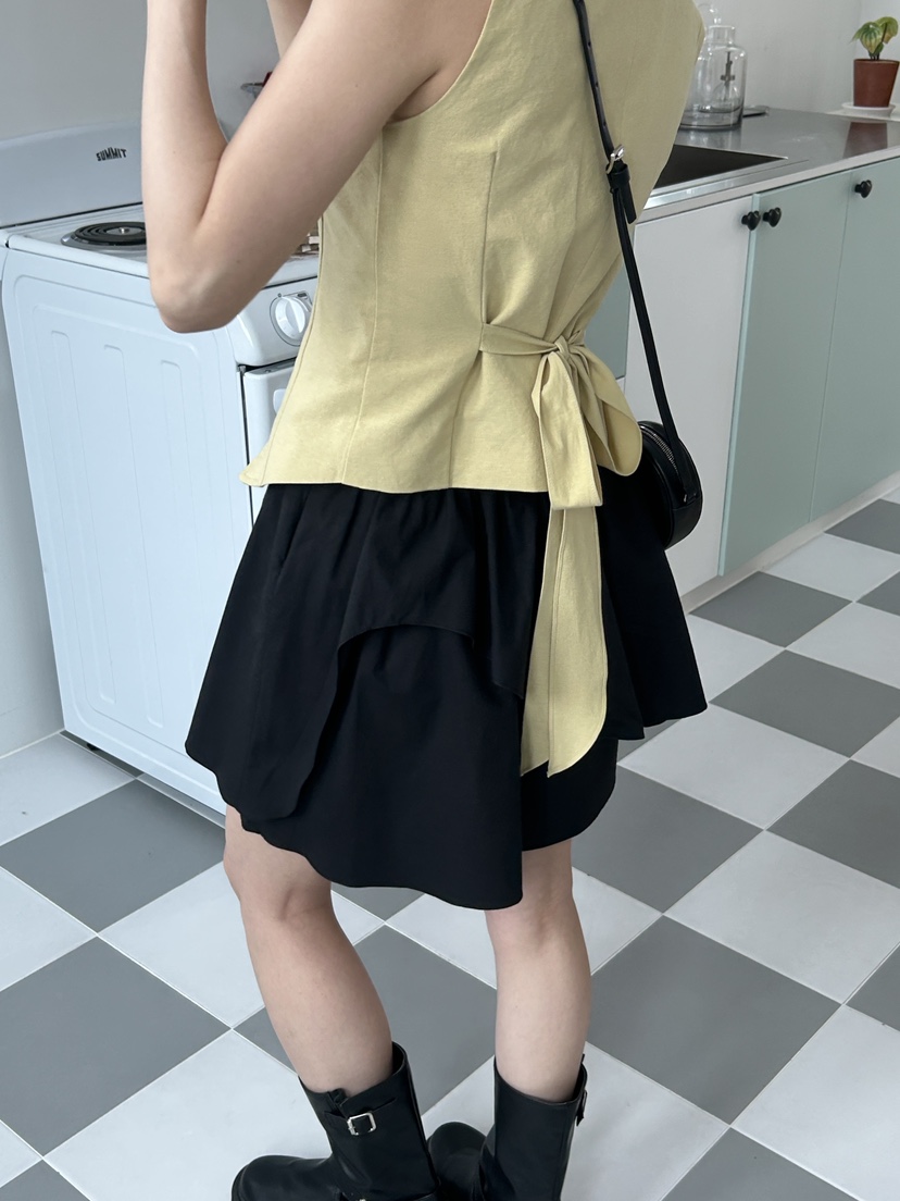 RE:OPENING直郵韓國代購女裝新款人氣休閑熱賣時尚推薦馬甲RE:OPENING馬甲