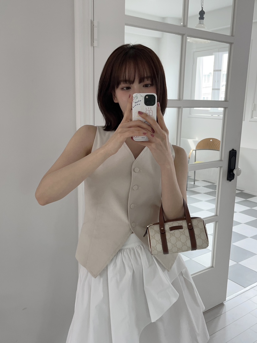 RE:OPENING直郵韓國代購女裝新款人氣休閑熱賣時尚推薦馬甲RE:OPENING馬甲