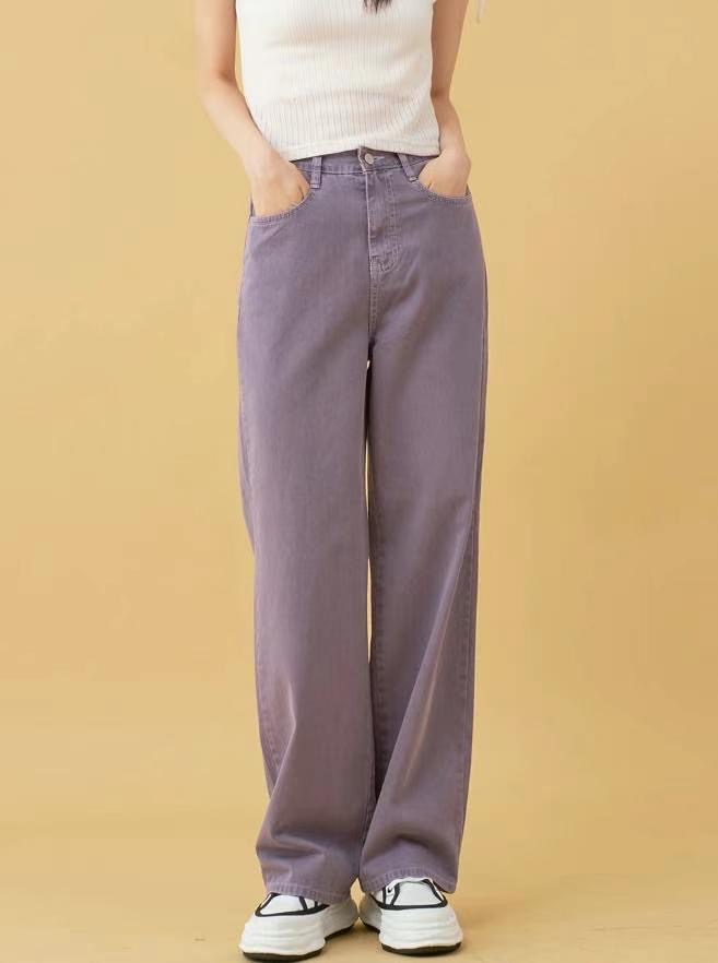 STYLE LAB直郵韓國代購女裝新款24春夏職業熱賣休閑牛仔褲STYLE LAB牛仔褲