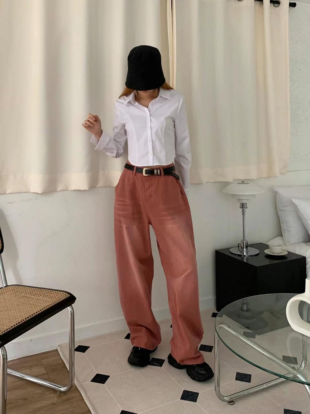 STYLE LAB韓國直郵女裝新款熱賣職業推薦24春夏時尚休閑褲STYLE LAB休閑褲