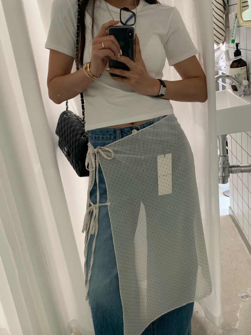 VIRKIN直郵韓國代購女裝新品時尚24春夏推薦人氣真品休閑T恤THE TARDUSTT恤