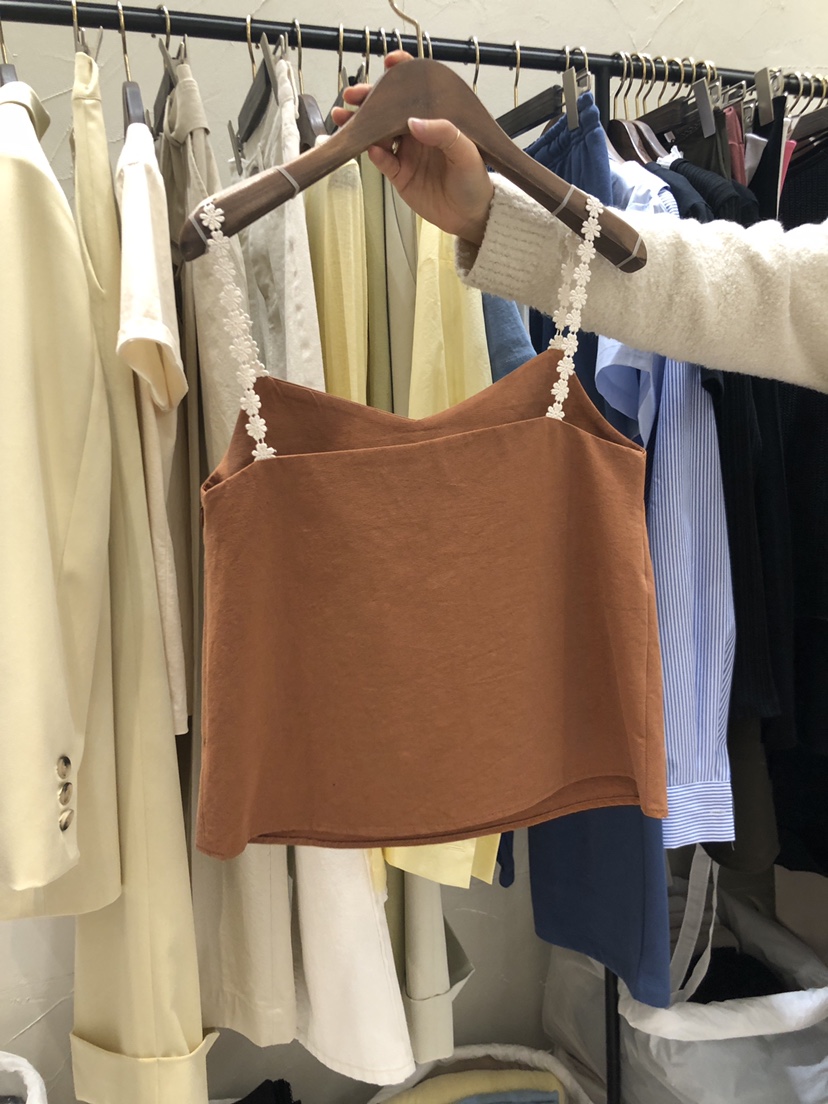L ottimo直郵韓國代購女裝新品休閑24春夏真品人氣吊帶背心LOTTIMO吊帶/背心