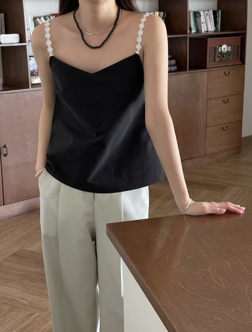 L ottimo直郵韓國代購女裝新品休閑24春夏真品人氣吊帶背心LOTTIMO吊帶/背心
