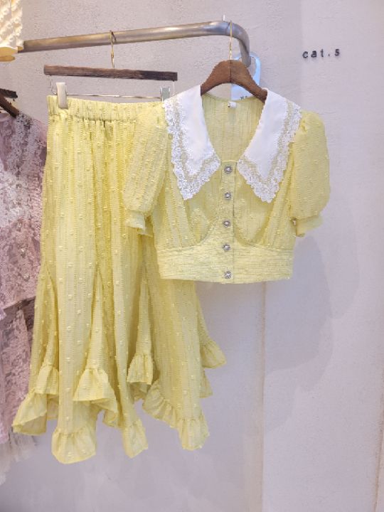 Cat.s韓國直郵東大門代購女裝新品24春夏休閑時尚熱賣套裝Cat.s____套裝圖色4