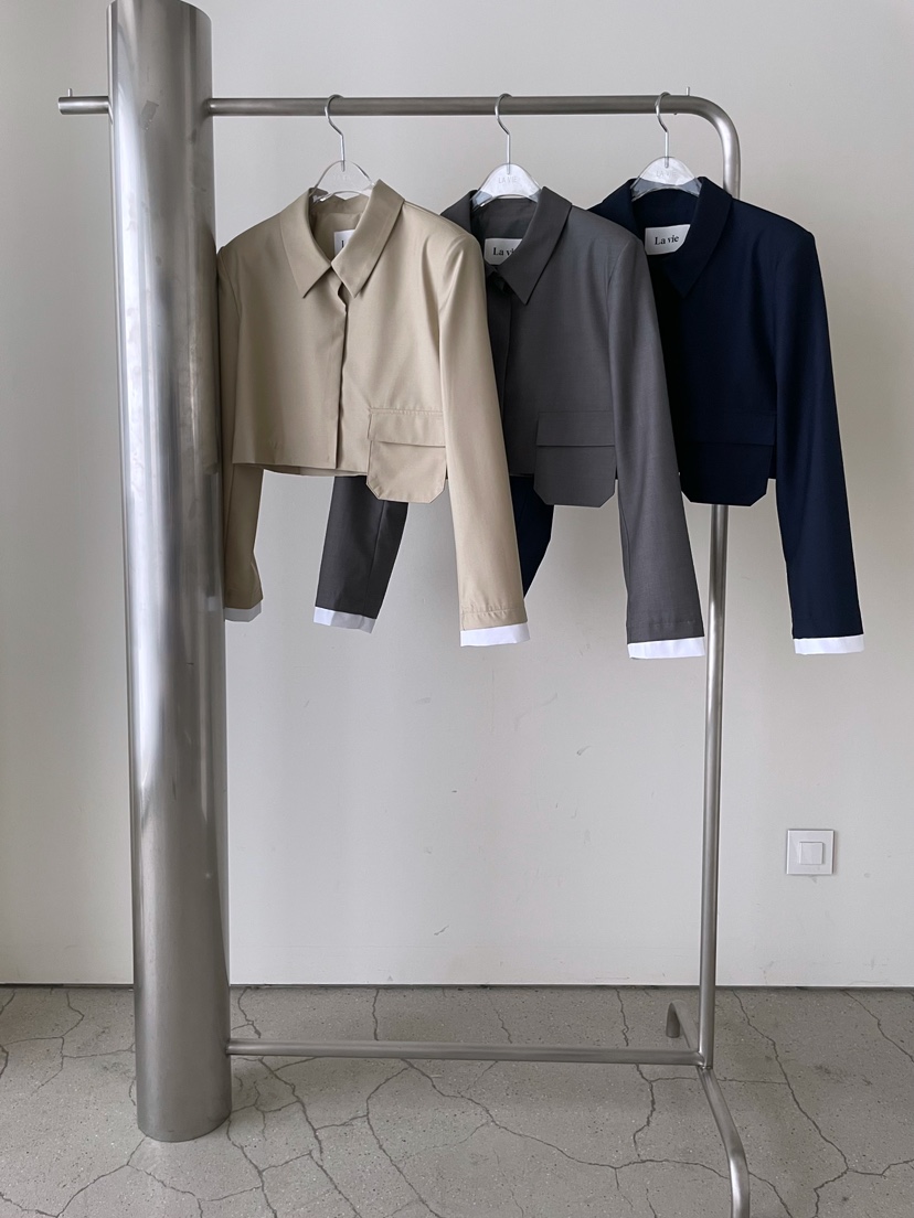 LA MUETTE/JAMIESTONE韓國直郵東大門代購女裝新品職業襯衫蕾絲衫FLAT GARDEN/LA MUETTE/JAMIESTONE襯衫/蕾絲衫