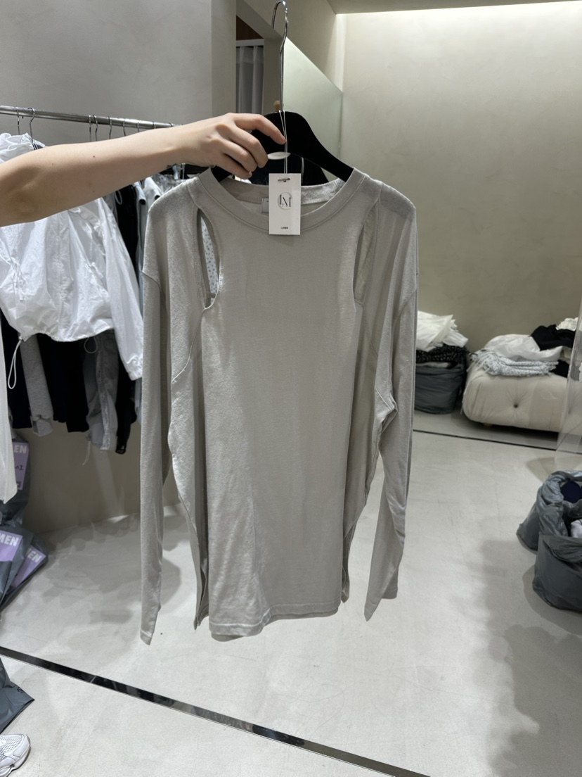 LUMEN-P韓國直郵女裝新品時尚休閑熱賣人氣推薦真品長袖T恤LUMEN-P長袖T恤圖色2