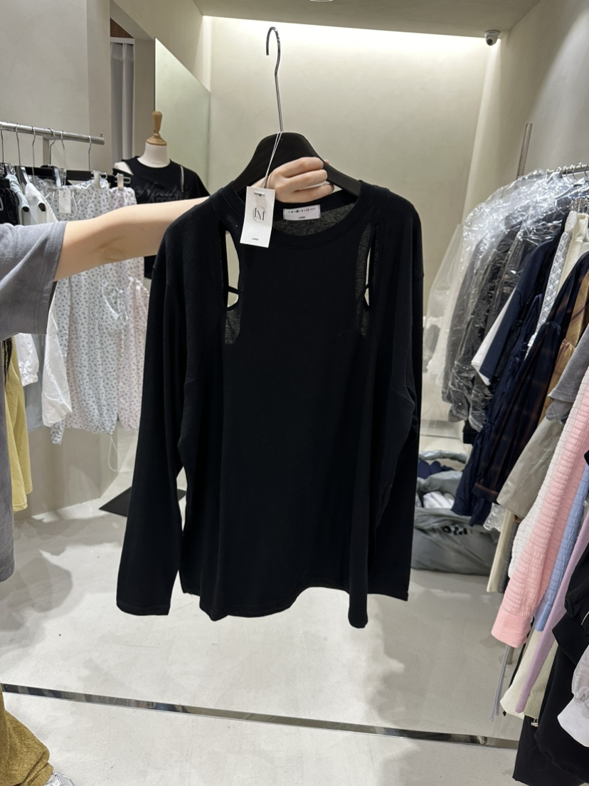 LUMEN-P韓國直郵女裝新品時尚休閑熱賣人氣推薦真品長袖T恤LUMEN-P長袖T恤圖色4