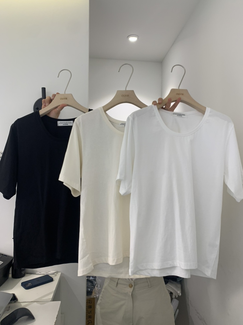 OUVIR韓國直郵東大門代購女裝新品人氣職業休閑推薦真品T恤O.V.R/OUVIRT恤