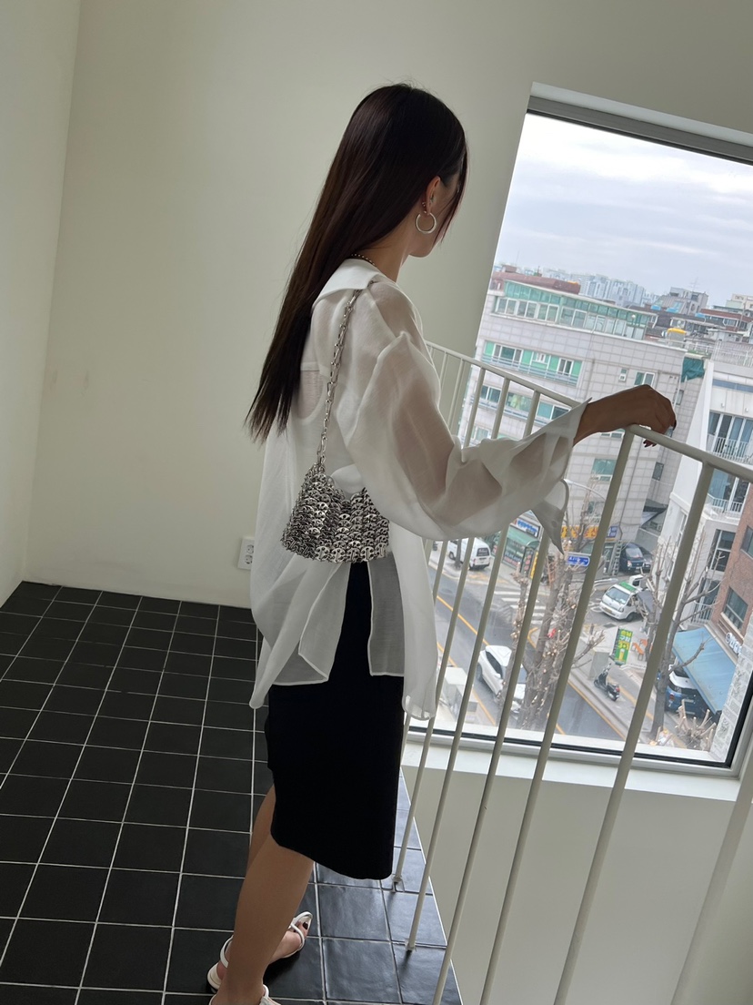 Special直郵韓國代購女裝新款職業推薦24春夏時尚襯衫蕾絲衫SPECIAL襯衫/蕾絲衫