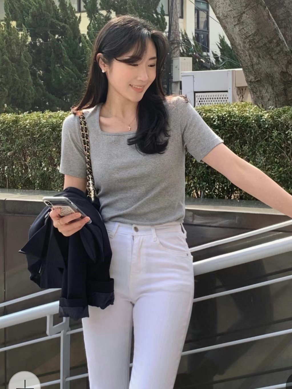 ALAMODE韓國直郵女裝新品熱賣休閑真品24春夏推薦職業T恤ALAMODET恤