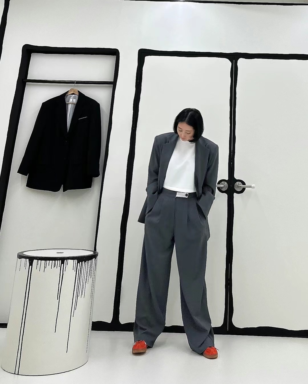 ALLURE直郵韓國代購女裝新品職業時尚熱賣推薦休閑人氣夾克ALLURE夾克