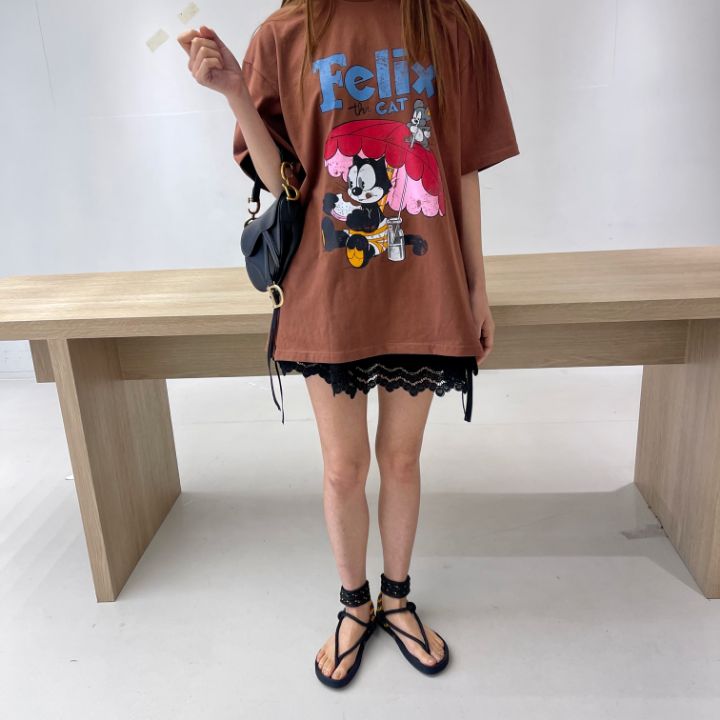 BOUTIQUE韓國直郵東大門實拍女裝新品真品休閑熱賣時尚24春夏T恤BOUTIQUE-LT恤