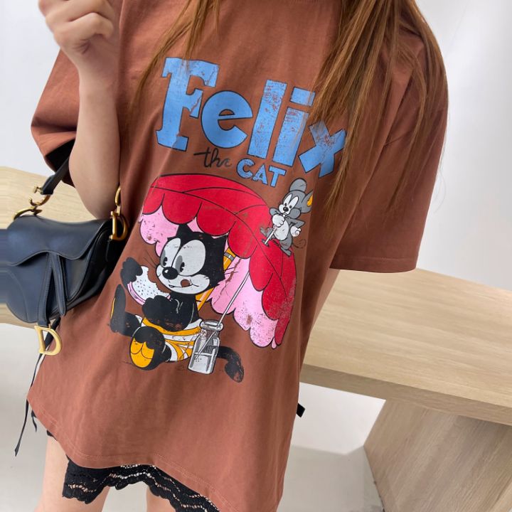 BOUTIQUE韓國直郵東大門實拍女裝新品真品休閑熱賣時尚24春夏T恤BOUTIQUE-LT恤