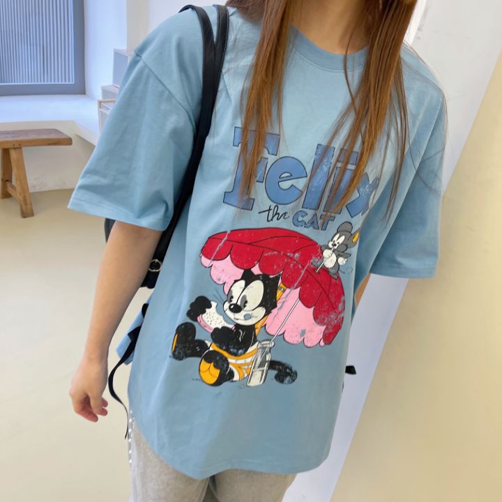 BOUTIQUE韓國直郵東大門實拍女裝新品真品休閑熱賣時尚24春夏T恤BOUTIQUE-LT恤