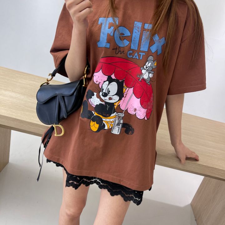 BOUTIQUE韓國直郵東大門實拍女裝新品真品休閑熱賣時尚24春夏T恤BOUTIQUE-LT恤