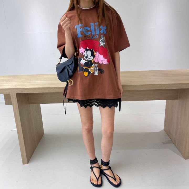 BOUTIQUE韓國直郵東大門實拍女裝新品真品休閑熱賣時尚24春夏T恤BOUTIQUE-LT恤