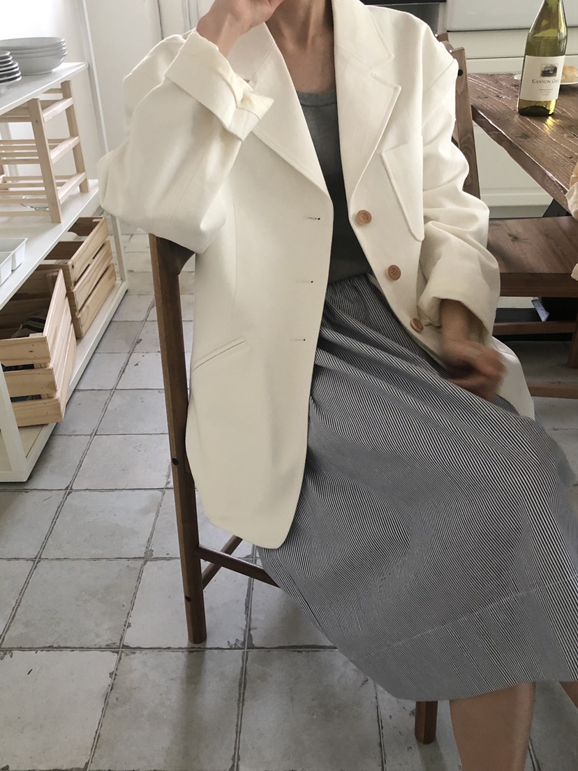 NAM.2韓國直郵東大門代購女裝新款時尚熱賣人氣休閑職業夾克SOIL夾克