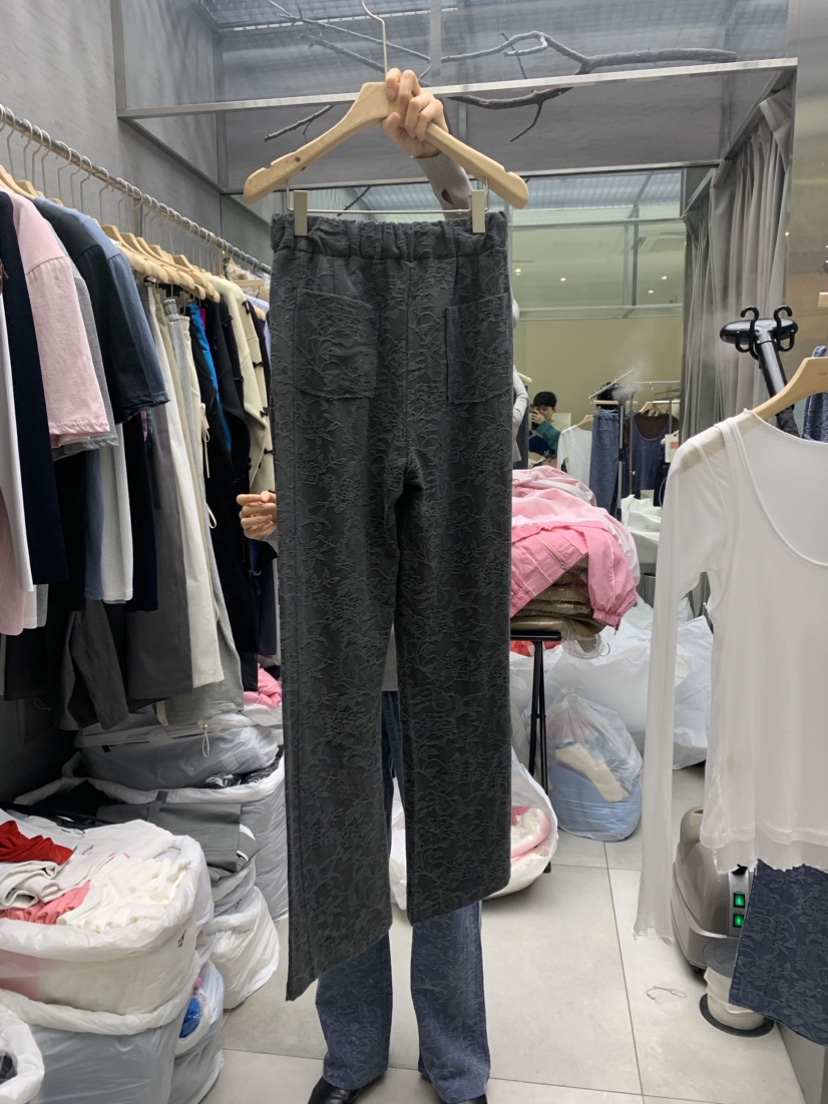 TOPQUEEN韓國直郵東大門代購女裝新款熱賣真品24春夏休閑褲UOOV休閑褲