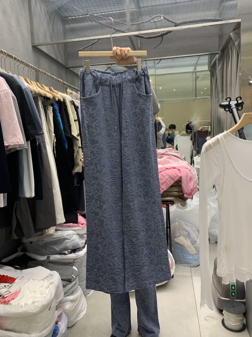 TOPQUEEN韓國直郵東大門代購女裝新款熱賣真品24春夏休閑褲UOOV休閑褲圖色2