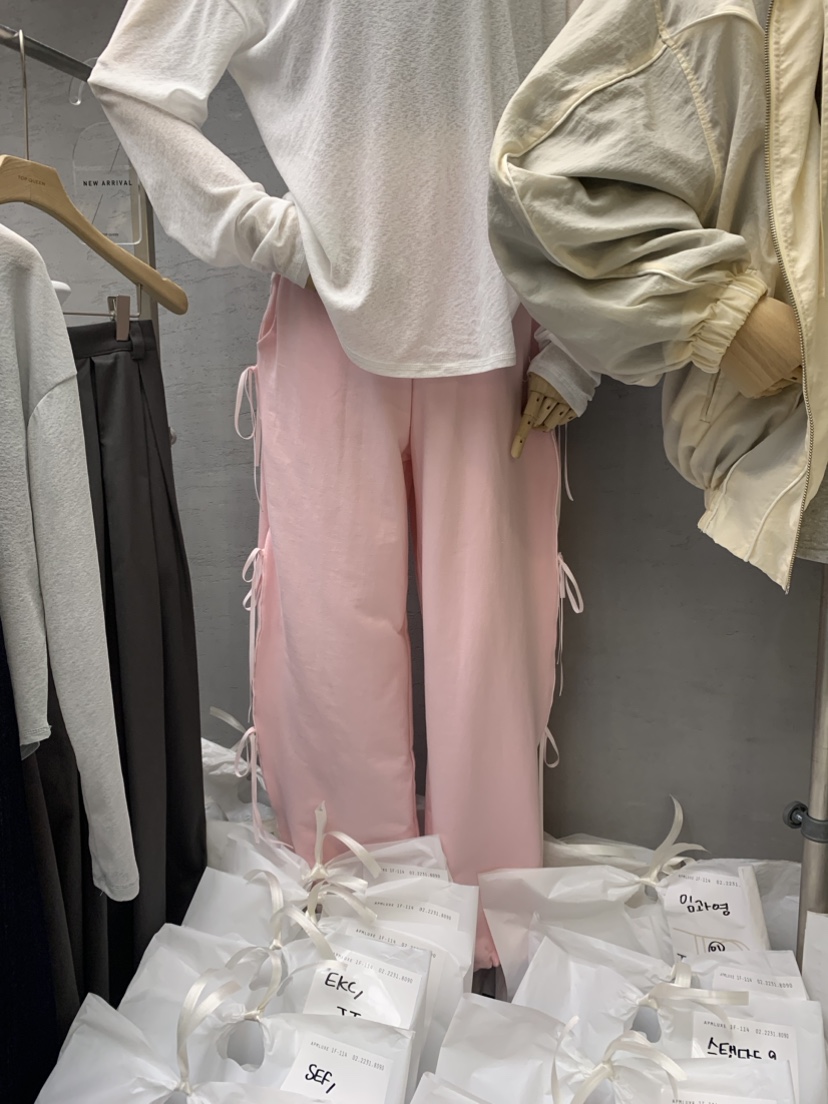 TOPQUEEN韓國直郵女裝新品熱賣推薦真品時尚職業休閑休閑褲UOOV休閑褲圖色4