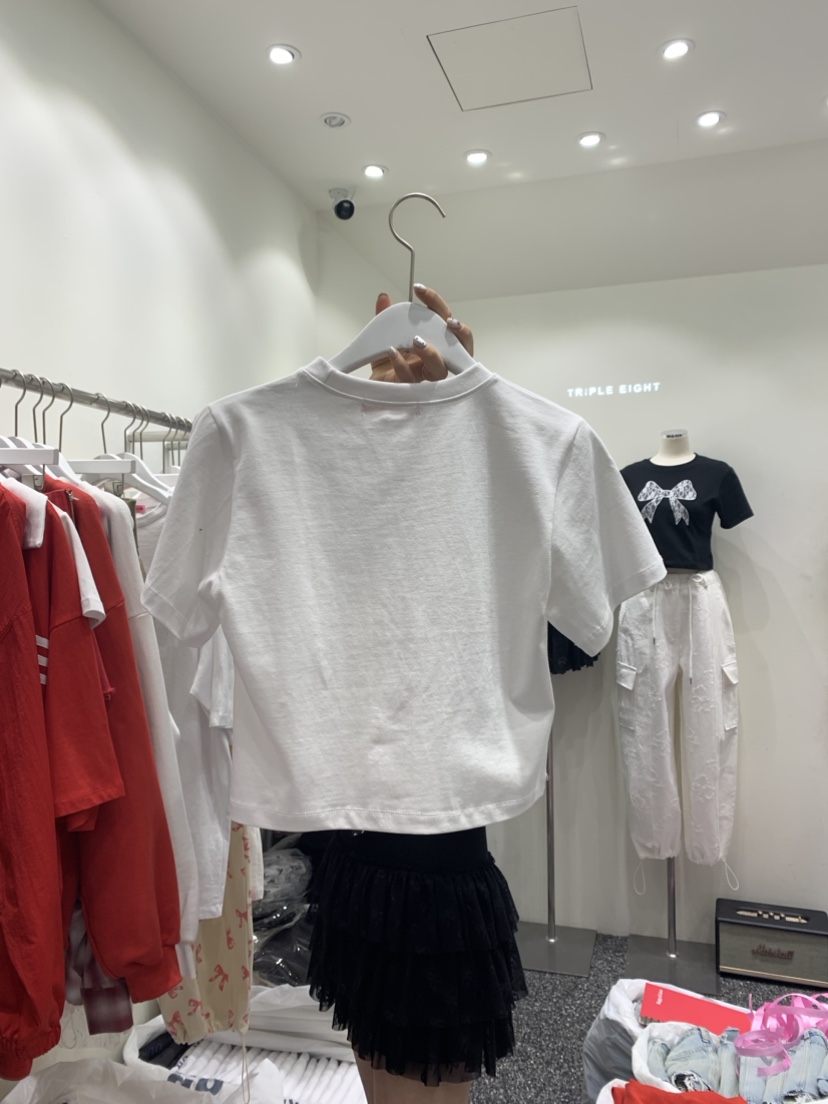 TRIPLE EIGHT韓國直郵女裝新品時尚推薦職業真品休閑熱賣T恤VINTAGE888/TRIPLE EIGHTT恤