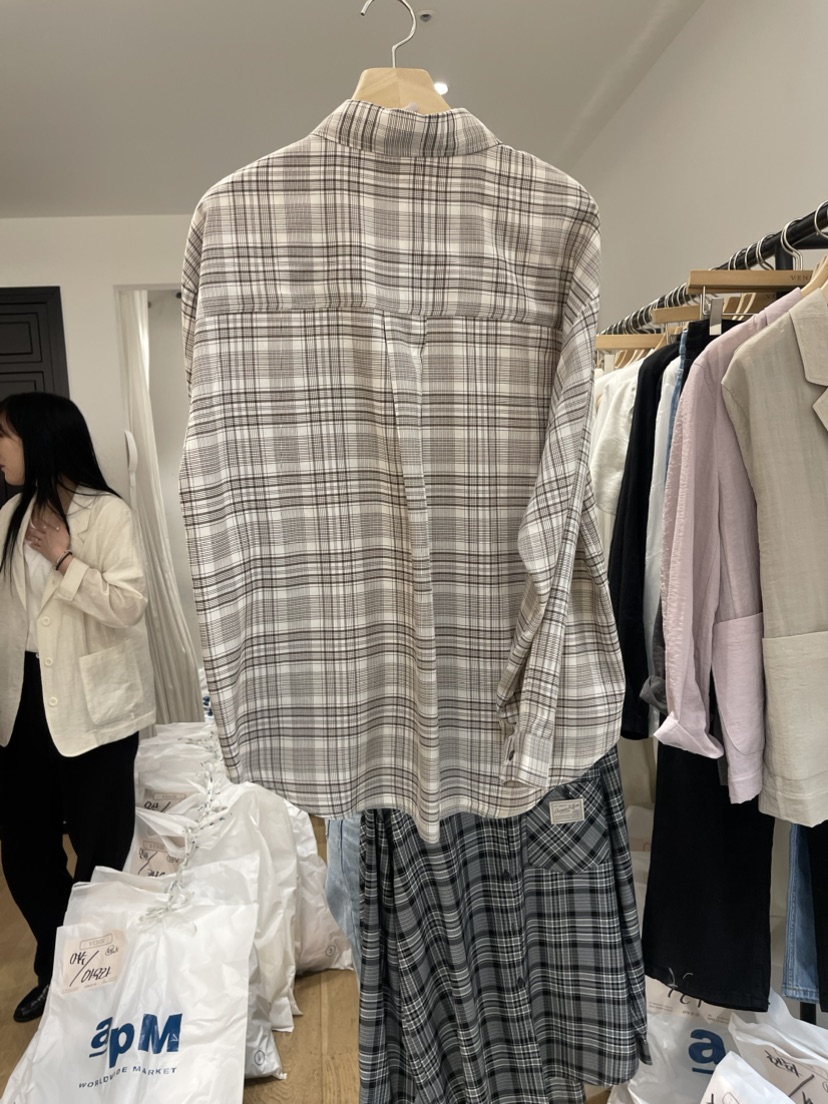 VENIR韓國直郵東大門實拍女裝新款熱賣真品時尚推薦襯衫蕾絲衫VENIR-a襯衫/蕾絲衫