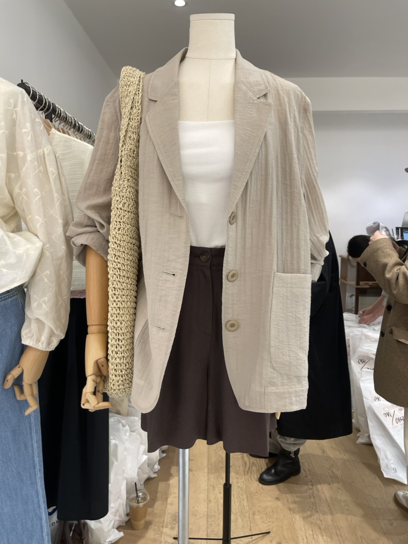 VENIR韓國直郵東大門實拍女裝新品休閑職業推薦時尚熱賣夾克VENIR-a夾克