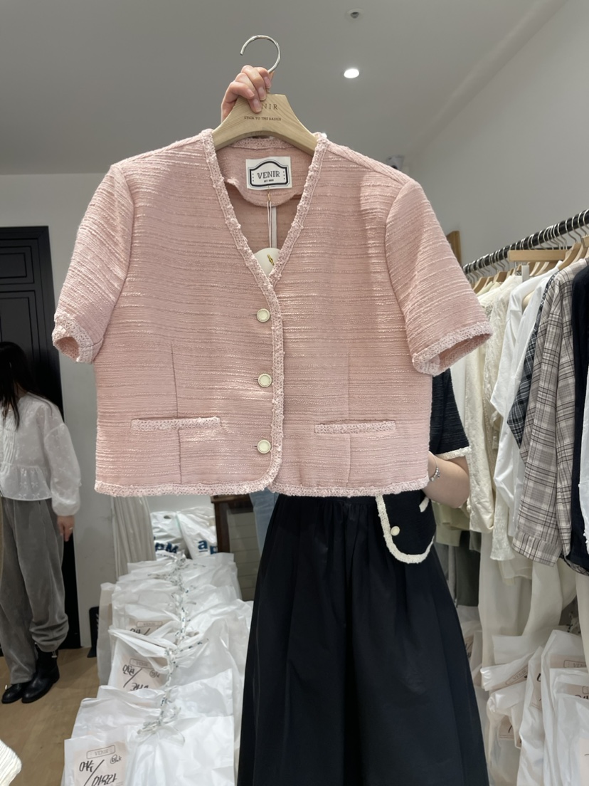 VENIR直郵韓國代購女裝新款真品休閑時尚推薦人氣熱賣職業夾克VENIR-a夾克圖色1