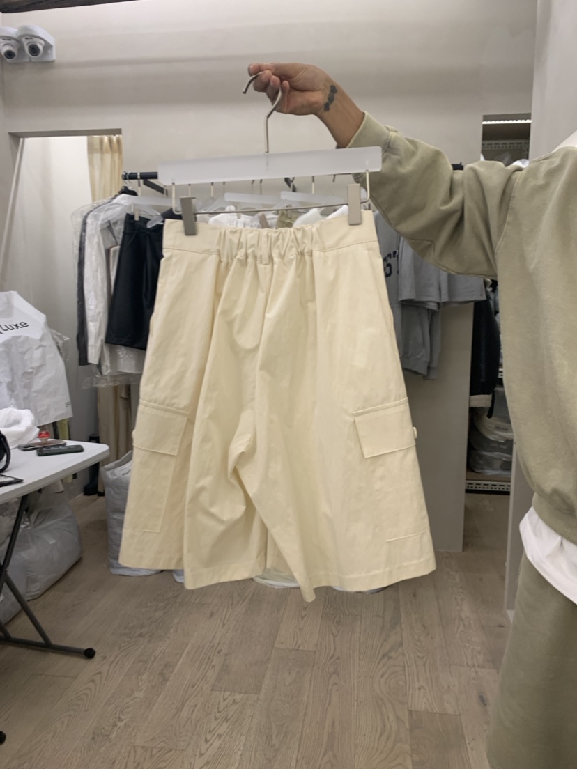 Waller韓國直郵女裝新款24春夏休閑職業時尚真品人氣短褲NOTHING短褲