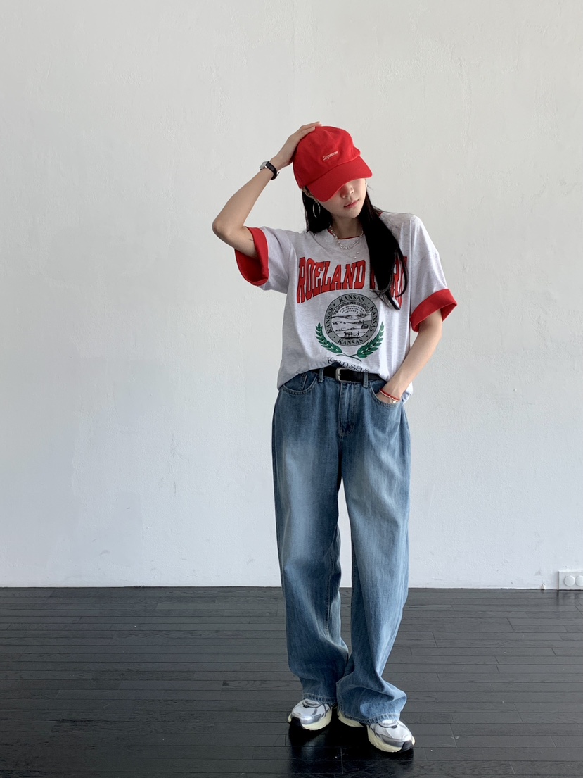DAVICHI直郵韓國代購女裝新款人氣熱賣時尚職業推薦真品T恤DAVICHIT恤