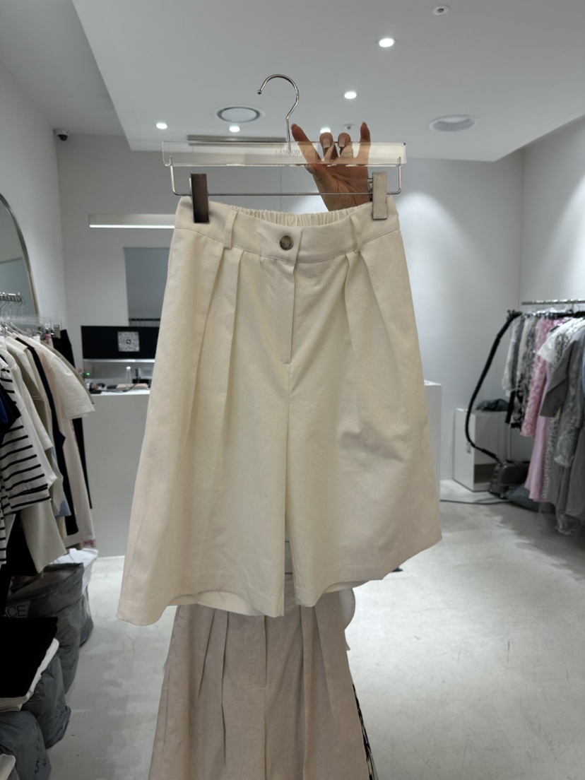 LAMOODJ直郵韓國代購女裝新品推薦時尚24春夏休閑人氣短褲LAFFINE-P短褲