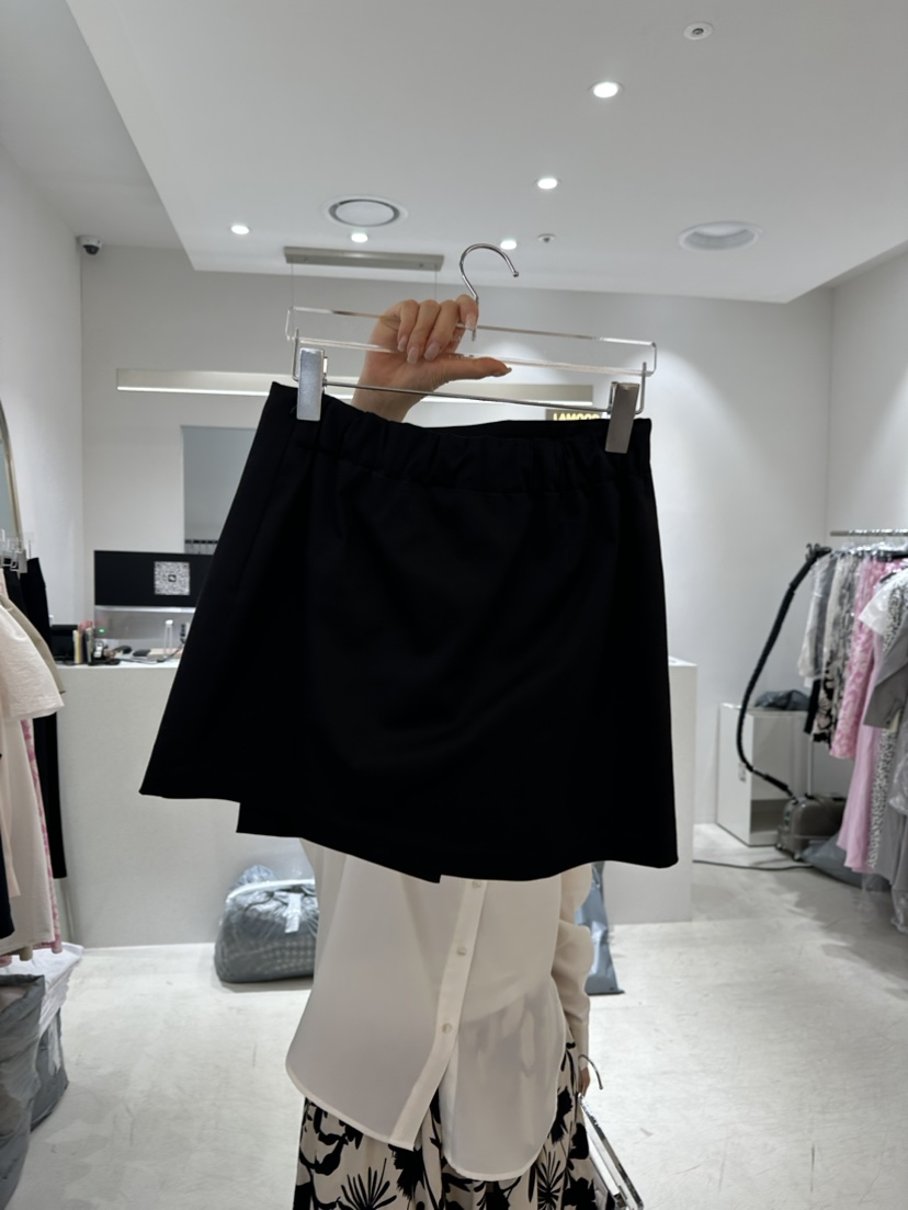 LAMOODJ直郵韓國代購女裝新品24春夏休閑真品時尚人氣裙褲LAFFINE-P裙褲