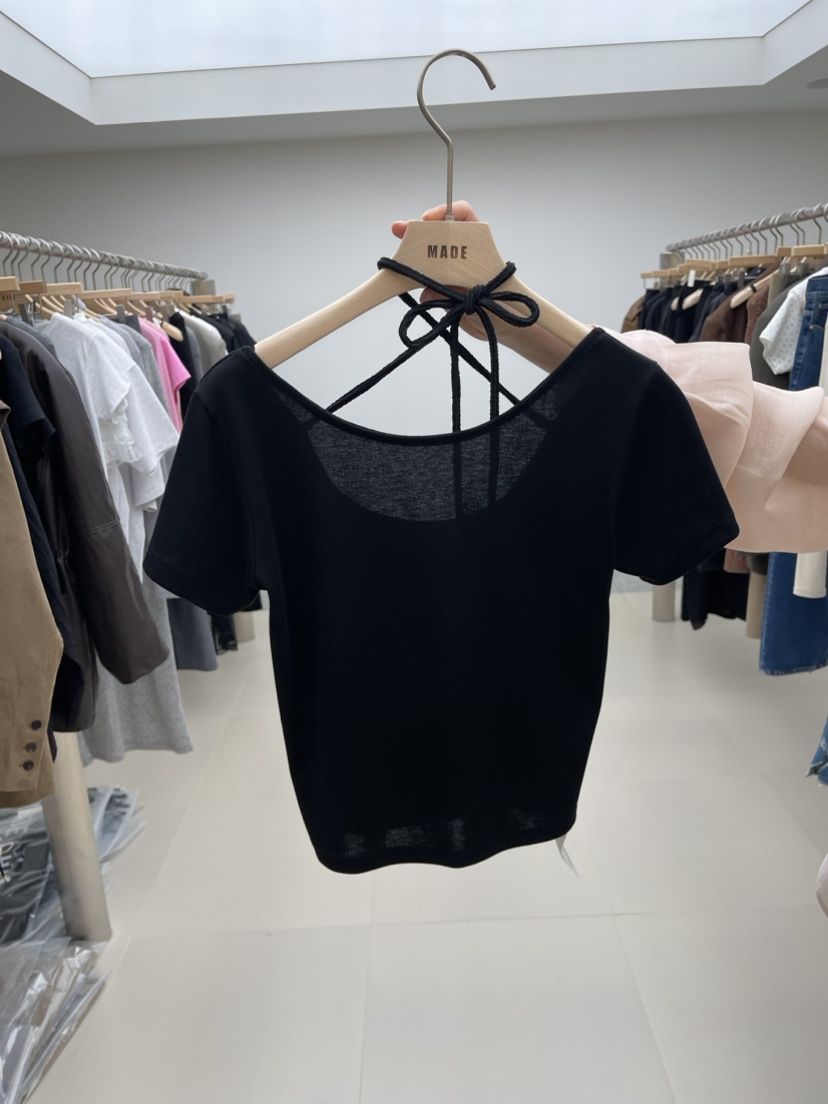 MADE-P韓國直郵東大門代購女裝新款時尚推薦真品熱賣職業T恤MADE-PT恤圖色2