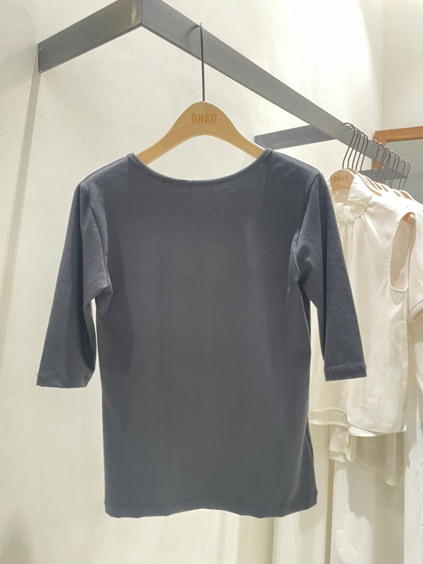 OHAO/HA MONG韓國直郵女裝新品職業時尚熱賣推薦休閑真品T恤OHAO/HA MONGT恤圖色2